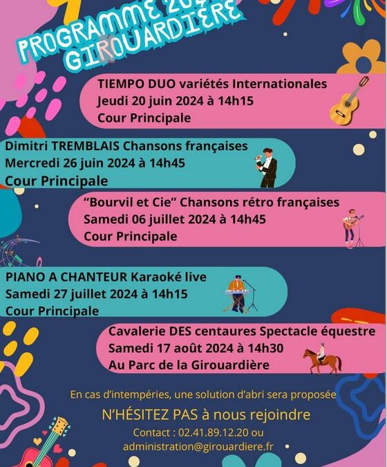 2024 06 à 08 – L’été festif à la Girouardière