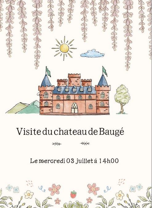 2024 07 03 – VISITE CHATEAU BAUGE